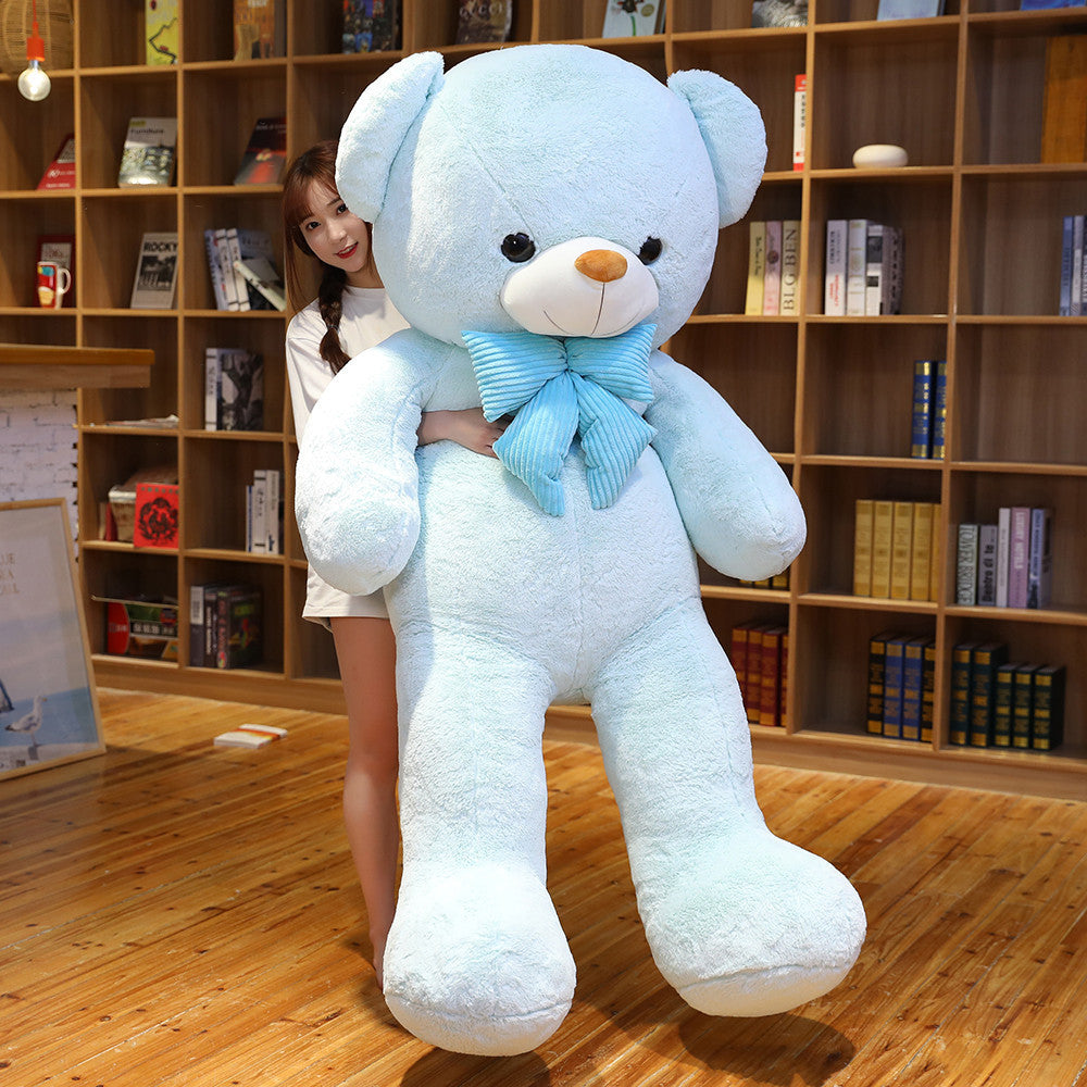 Sky Blue Teddy Bear Doll  Large Hug Bear