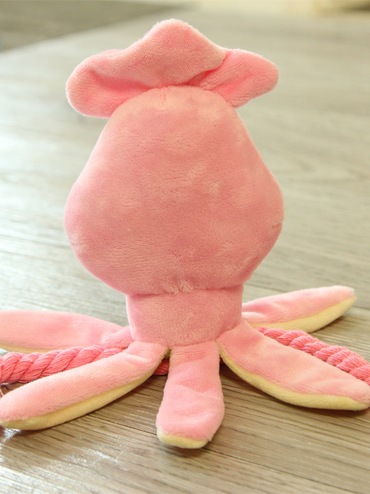 Octopus pet plush toy rope toy